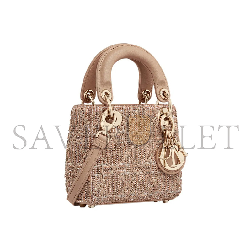 DIOR MINI LADY DIOR BAG S0856OIAG-M925 (12*10*5cm)